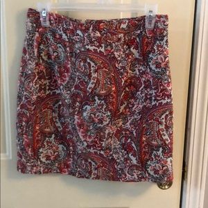 Paisley skirt